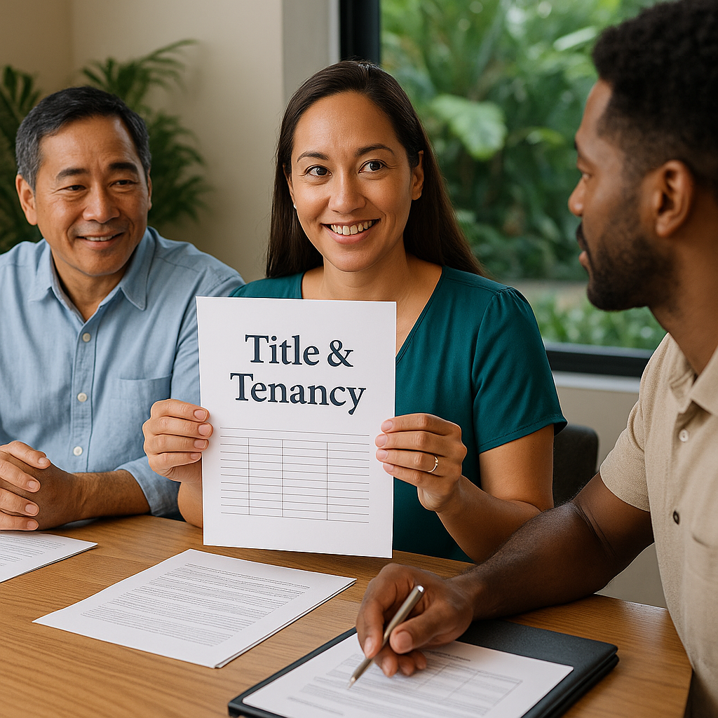 Title and Tenancy